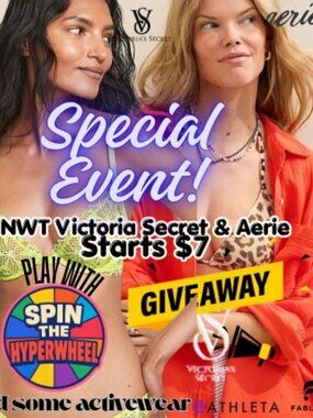 Event CasuAl And ActiveweR -  AERIE, Activewear, VS Giveaway Starts$5